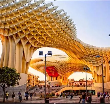 Apartamento En Metropol Parasol Séville Extérieur photo